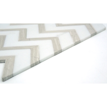 BIZOU - 12X13, WHITE/CREAM, POLISHED